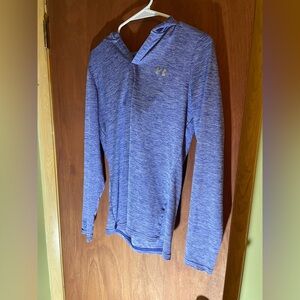 Under Armour Heathered Blue Hoodie